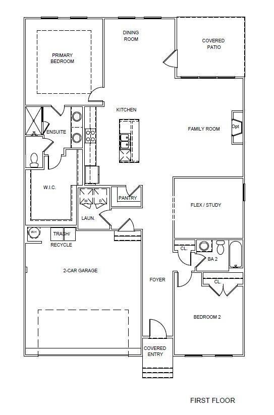 2823 Butlers Green Circle Chattanooga, TN 37421 - Photo 30 of 30 Floorplan