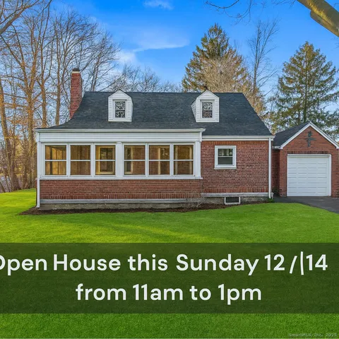 a view of a house with a garden