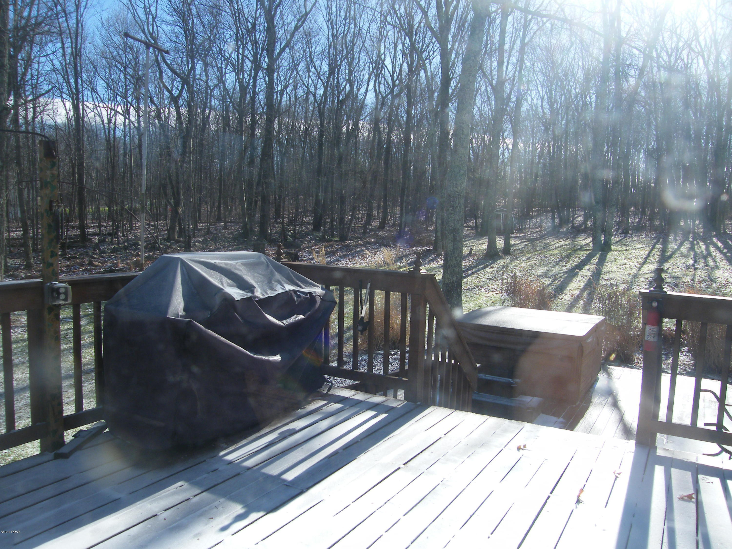 121 Dark Swamp Road Dingmans Ferry, PA 18328 - Photo 15 of 24 Winterview of hot tub