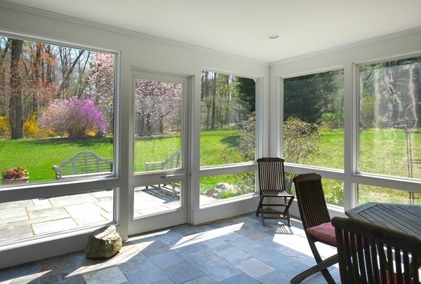 123 Draper Road Wayland, MA 01778 - Photo 13 of 30 a living room with hardwood floor and balcony