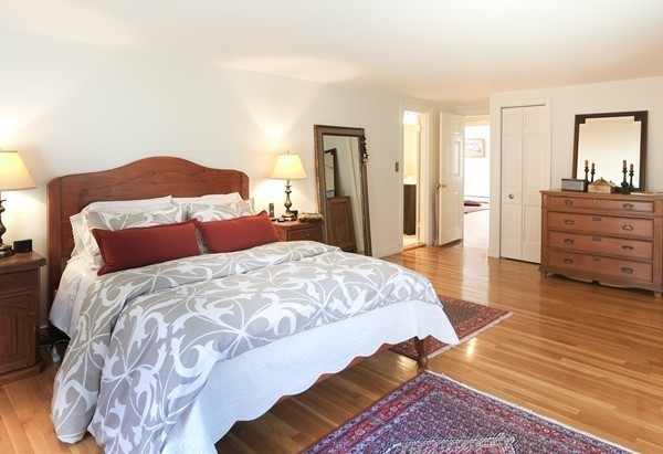 123 Draper Road Wayland, MA 01778 - Photo 16 of 30 a spacious bedroom with a bed and a dresser