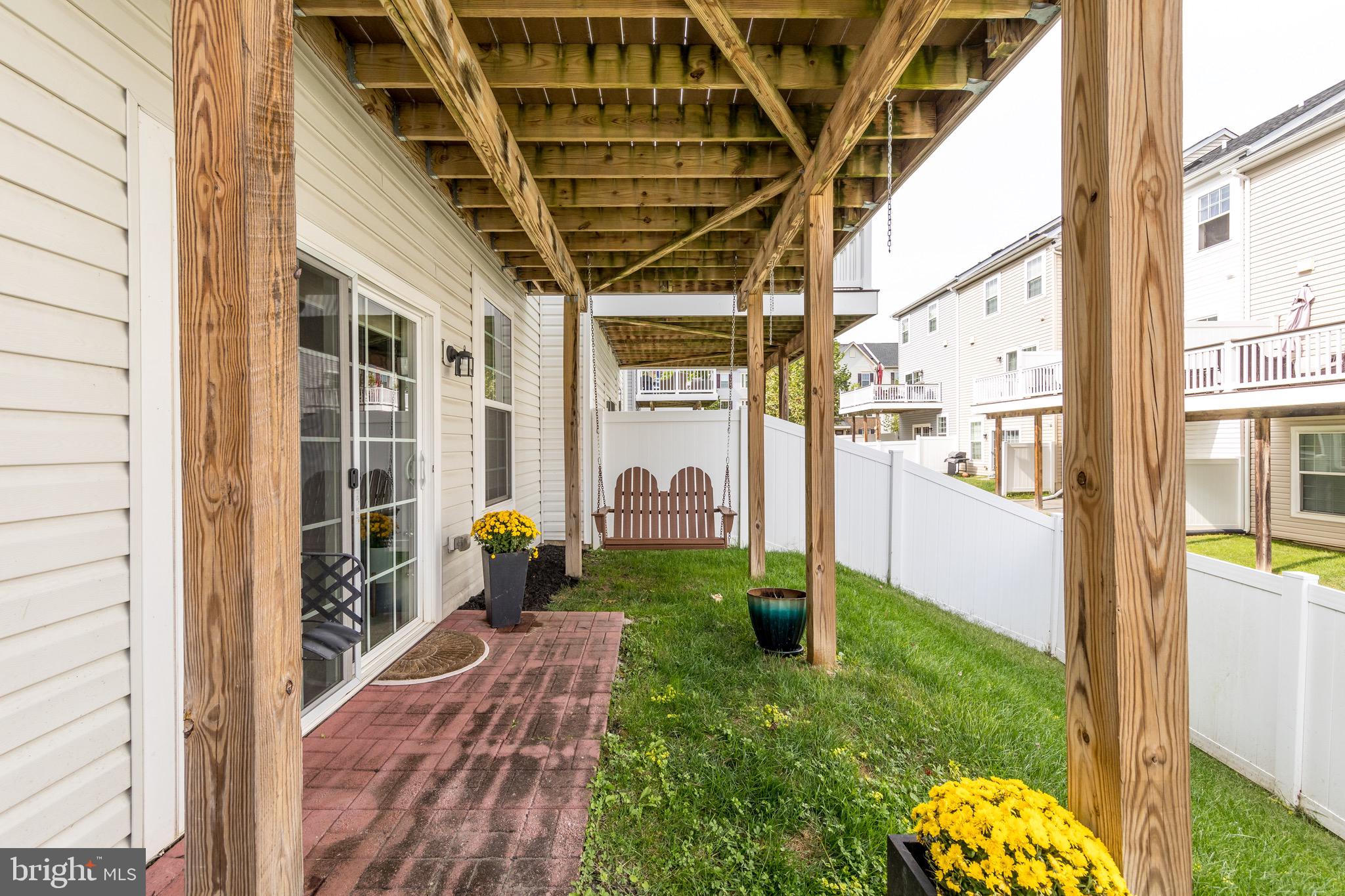 909 Morgan Run Road Baltimore, MD 21220 - Photo 34 of 41 a porch with view of outdoor space