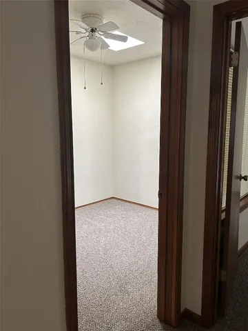 a view of a small space