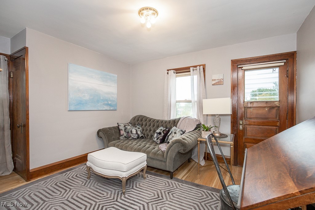 7070 Ridge Road Parma, OH 44129 - Photo 18 of 28 Living room with hardwood / wood-style flooring