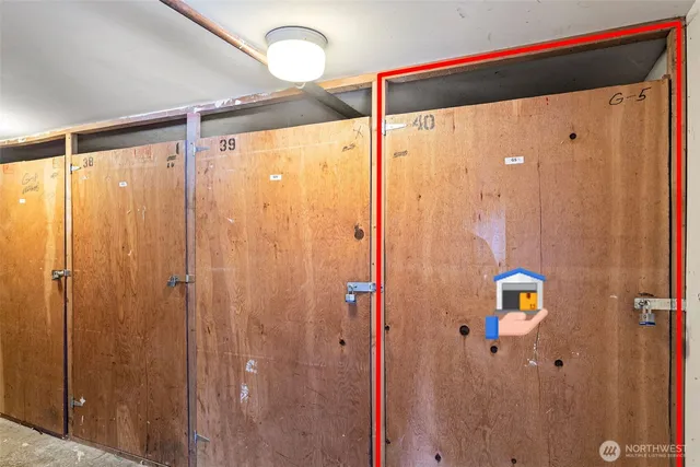 a view of city and mountain