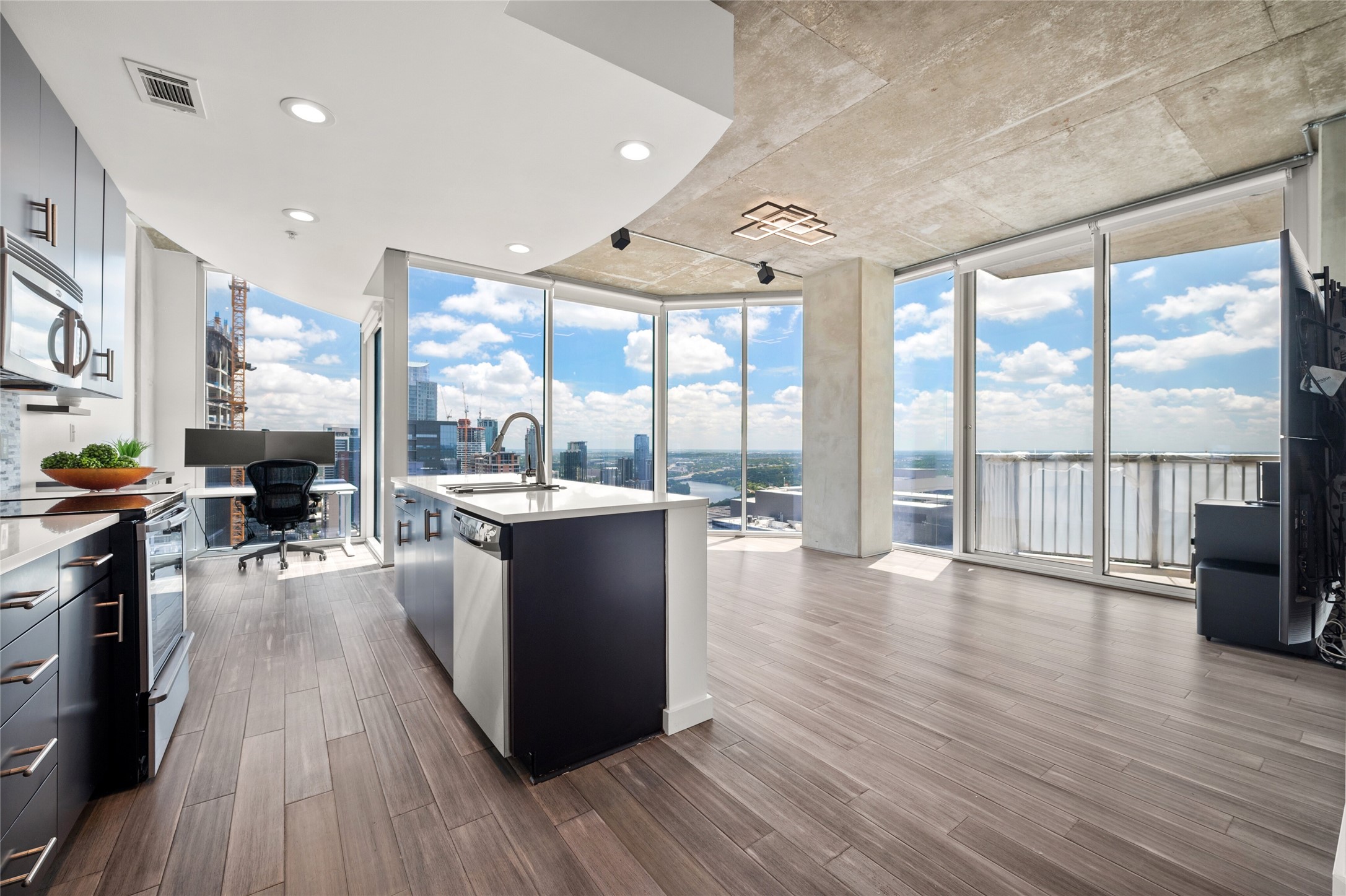 Welcome to Unit 4101, the highest available residence in the 360 Condominiums