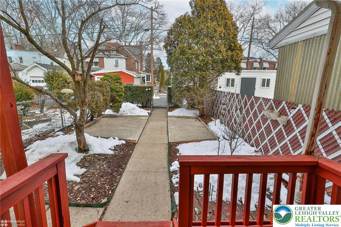 822 Elm Street Bethlehem, PA 18018 - Photo 36 of 40 a view of a patio with a yard