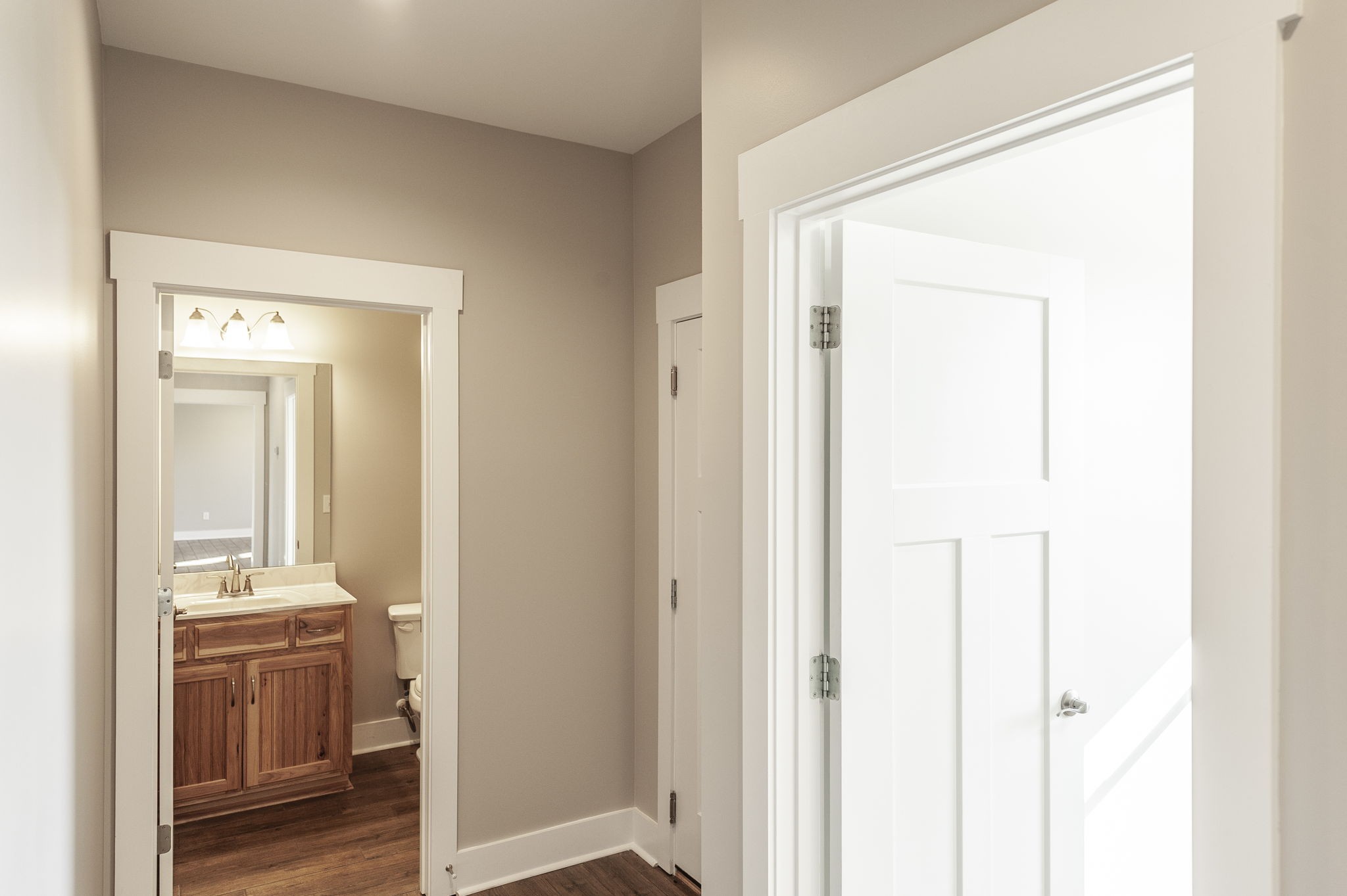 7728 Boyles Road White House, TN 37188 - Photo 54 of 60 a view of bathroom with a sink mirror and window