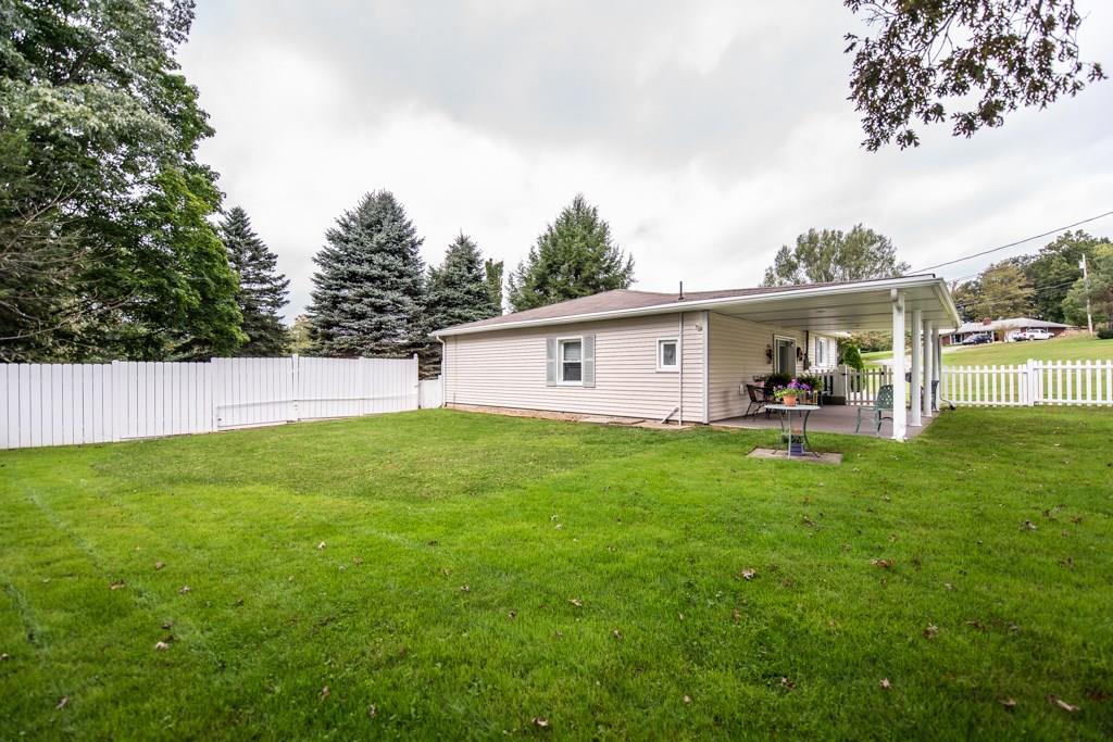 949 Lyn Road Sarver, PA 16055 - Photo 22 of 25 View of house from front corner of fenced in area of yard.