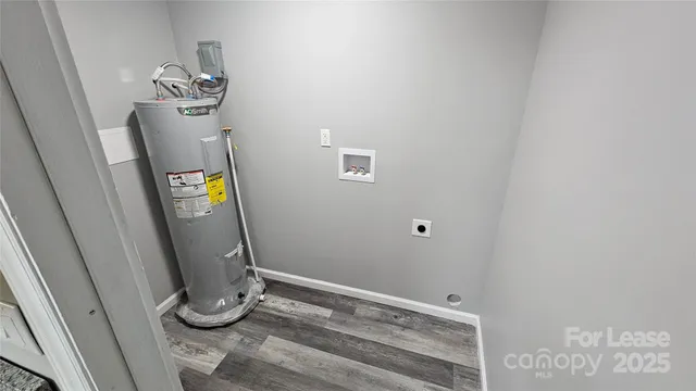 a view of water heater room