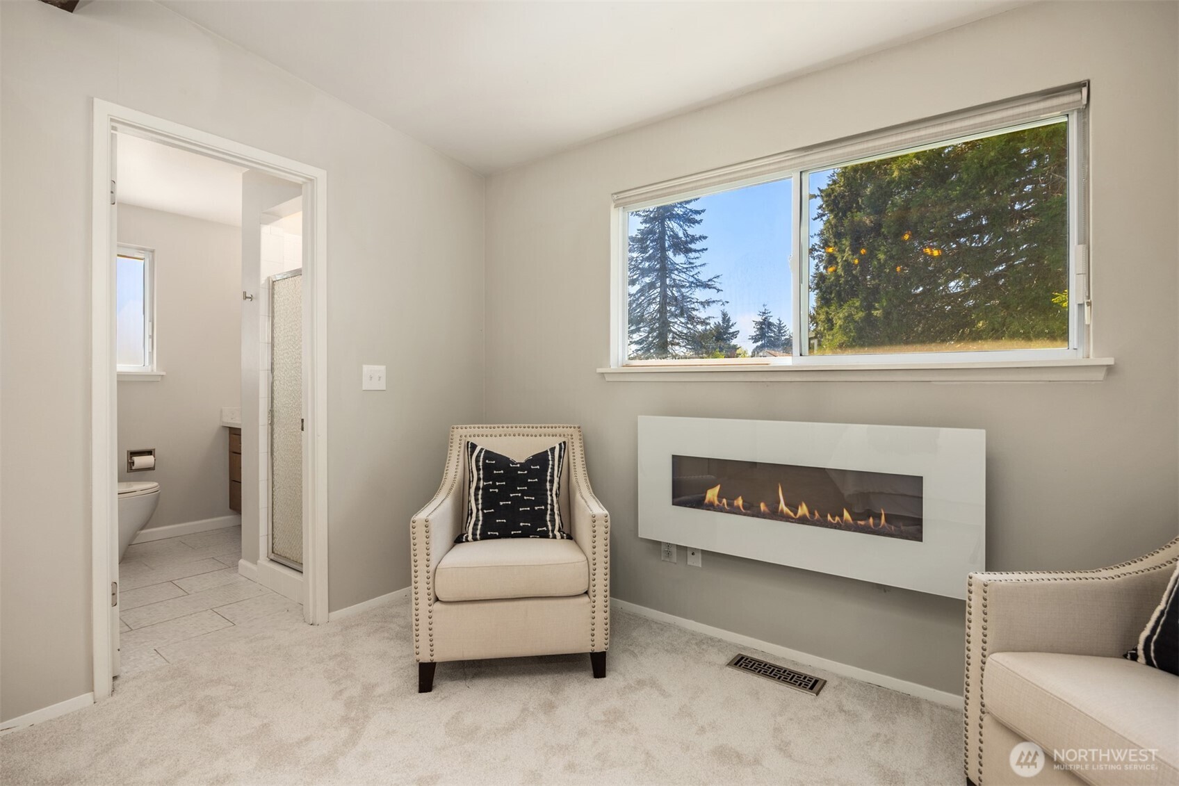 16021 15th Avenue Southwest Burien, WA 98166 - Photo 15 of 36 a living room with furniture and a gate