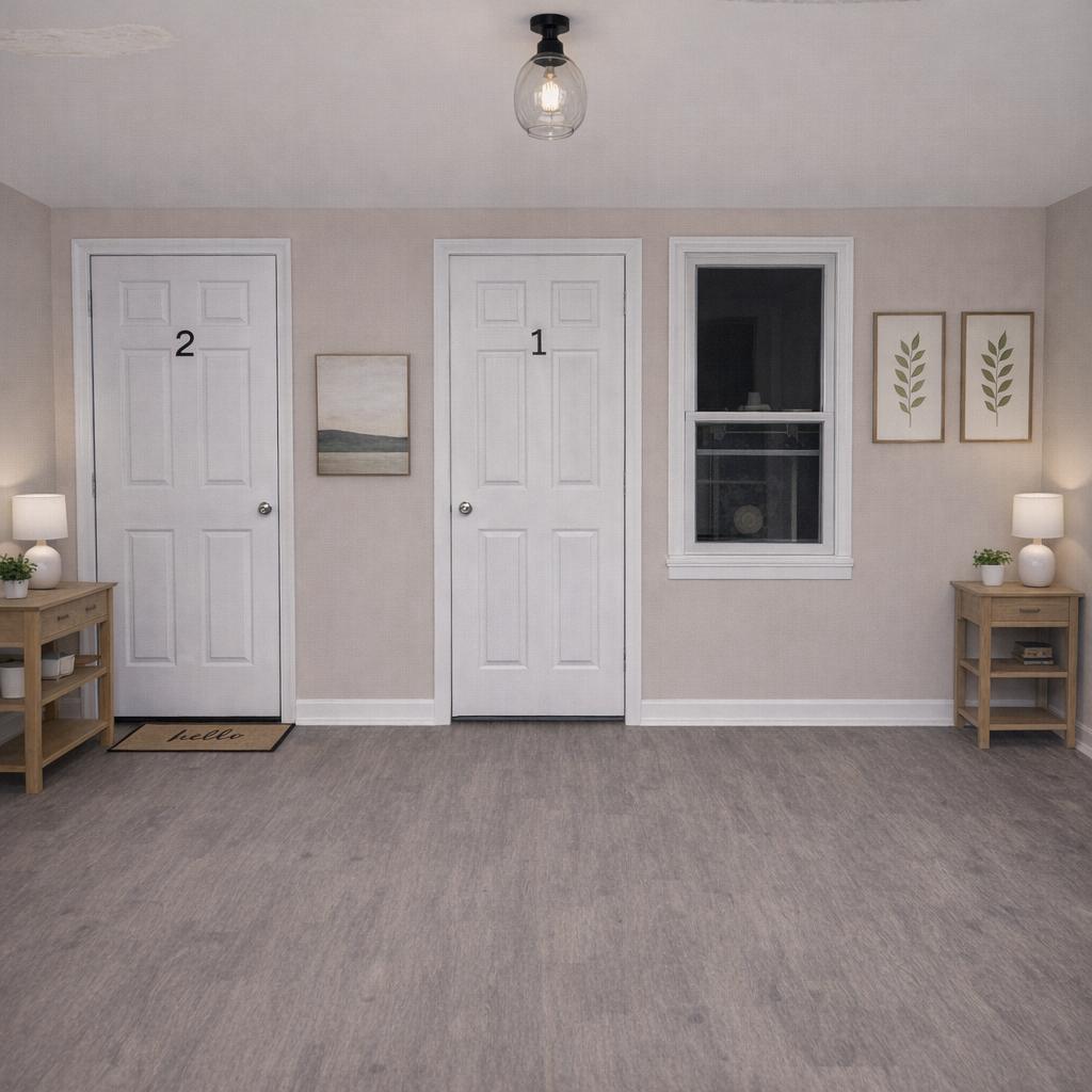 5933 Trinity Street Philadelphia, PA 19143 - Photo 2 of 18 Inviting entryway with serene decor. (Staged)