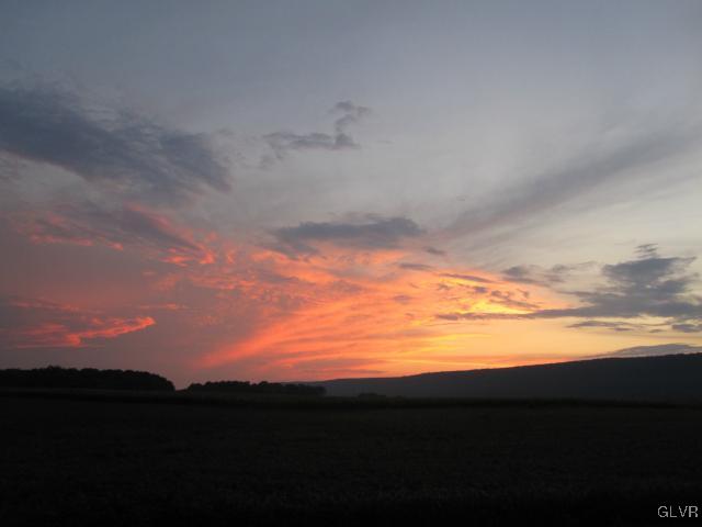 7721 Gun Club Road New Tripoli, PA 18066 - Photo 14 of 14 Beautiful View from front door as sun is setting