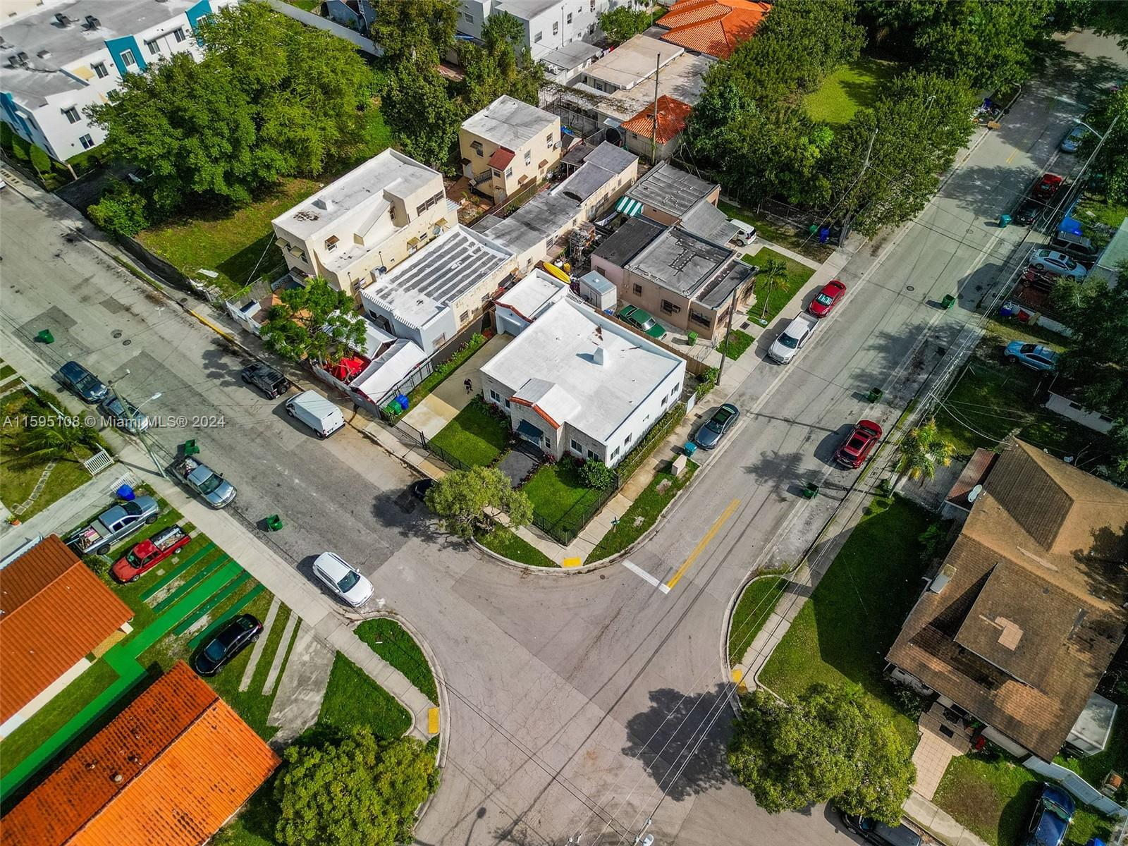 923 Southwest 13th Court Miami, FL 33135 - Photo 43 of 58 an aerial view of a city with lots of residential buildings