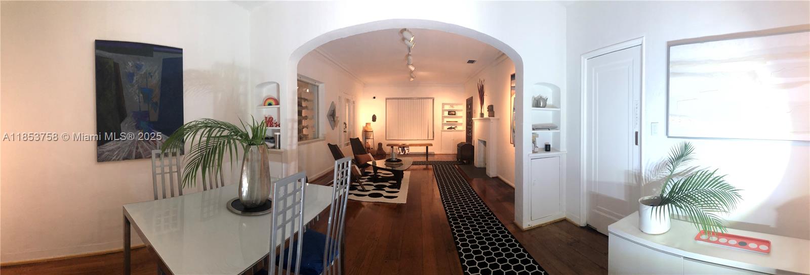 1619 Southwest 13th Street Miami, FL 33145 - Photo 6 of 46 a view of a hallway and dining room