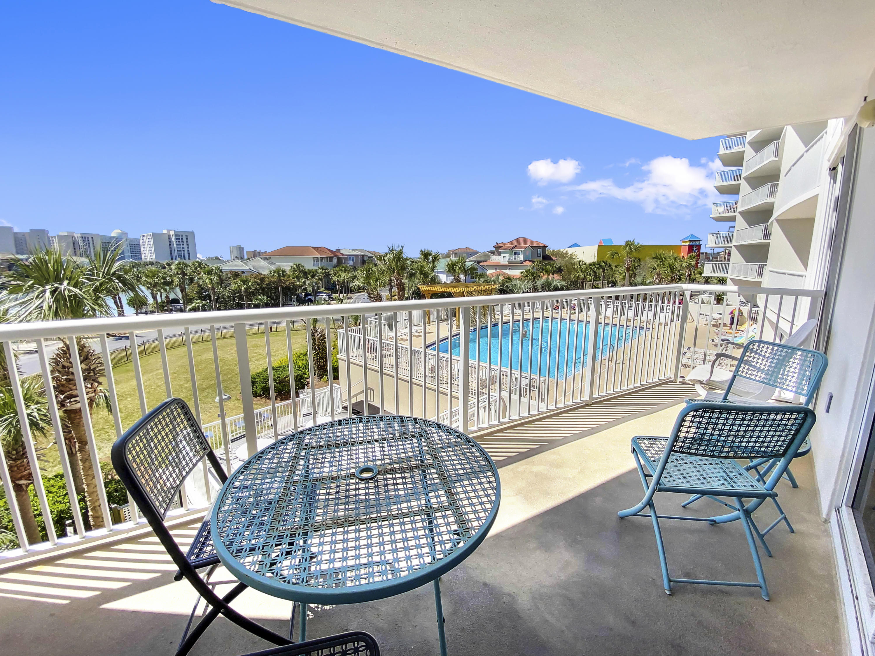970 Highway 98, Unit 206 Destin, FL 32541 - Photo 7 of 25 a view of a chairs in a balcony