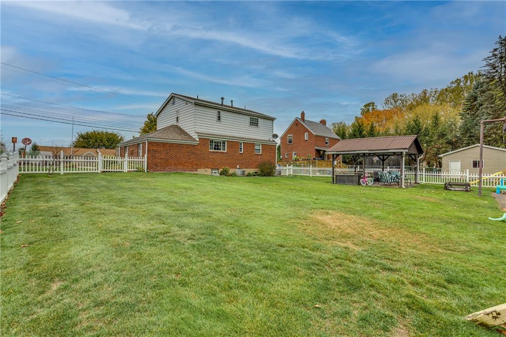 1086 Butler Road Springdale, PA 15144 - Photo 20 of 23 Large, Level, Fenced-In Yard