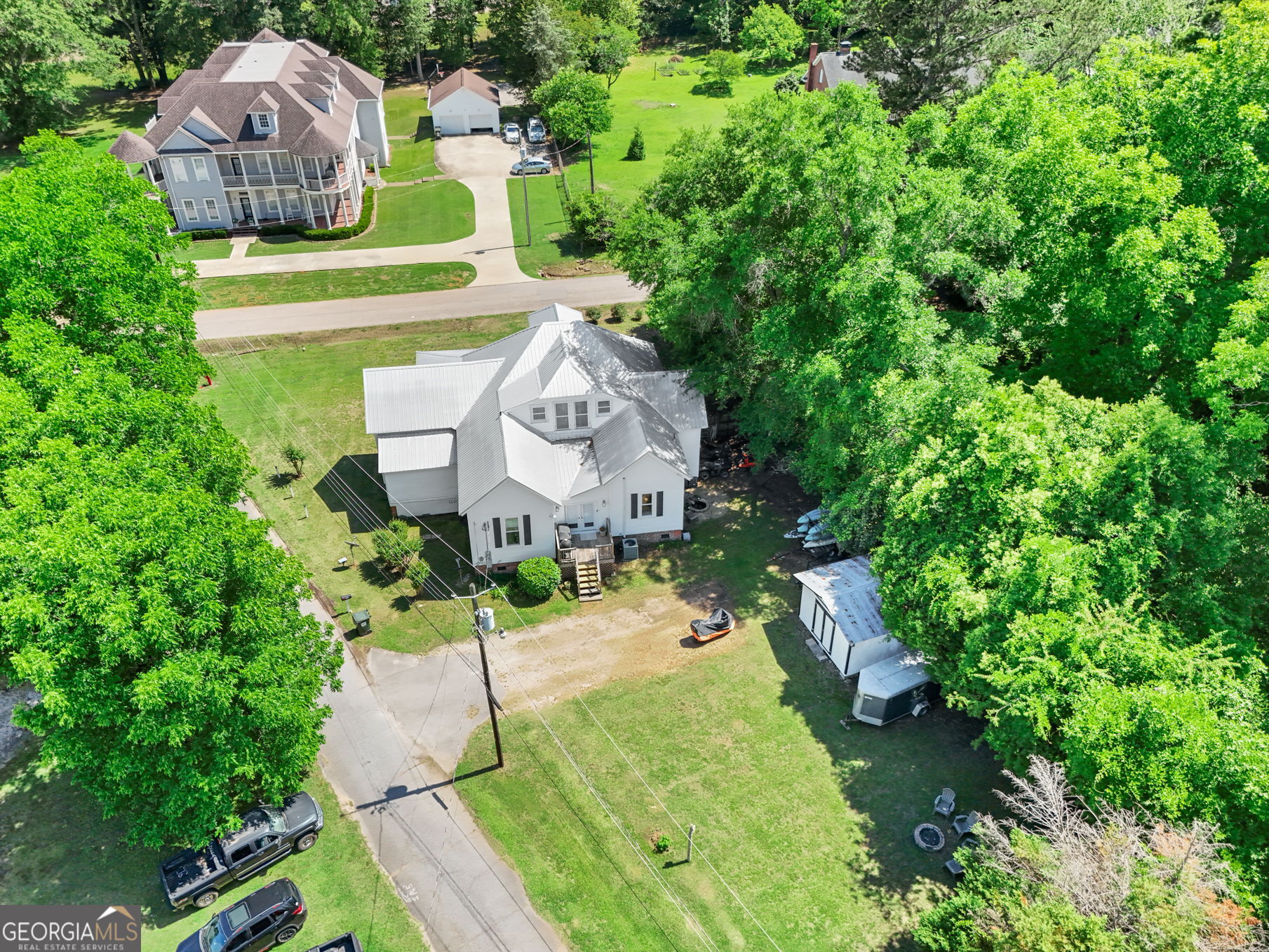 1205 Terrell Street Greenville, GA 30222 - Photo 40 of 50 a view of a house with a yard