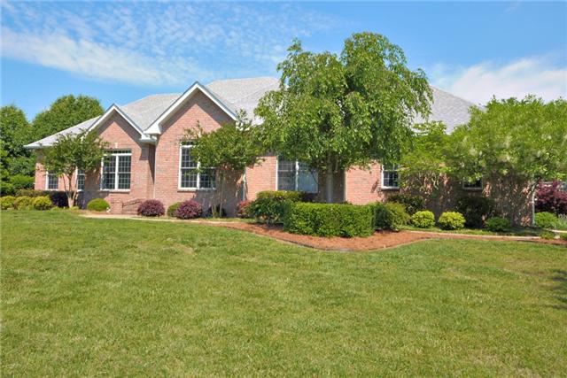 4845 Hickory Ridge Road Lebanon, TN 37087 - Photo 1 of 20 a front view of house with yard and green space