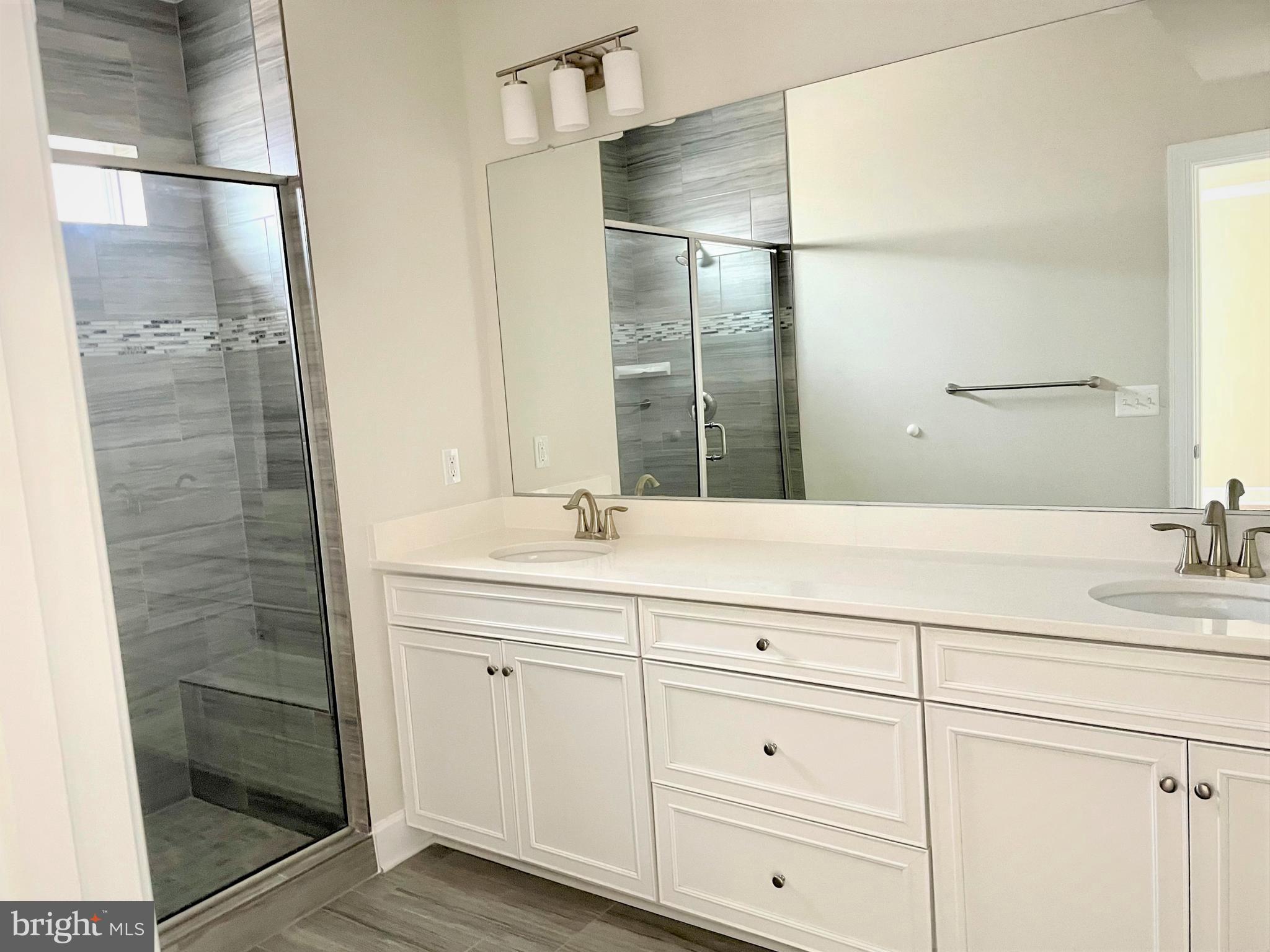 22522 Foundation Drive Ashburn, VA 20148 - Photo 16 of 30 Primary Bath with roman shower and double vanity