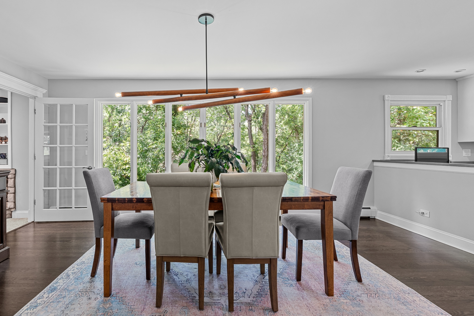 906 Bridle Lane Cary, IL 60013 - Photo 20 of 61 a dining room with furniture window and wooden floor