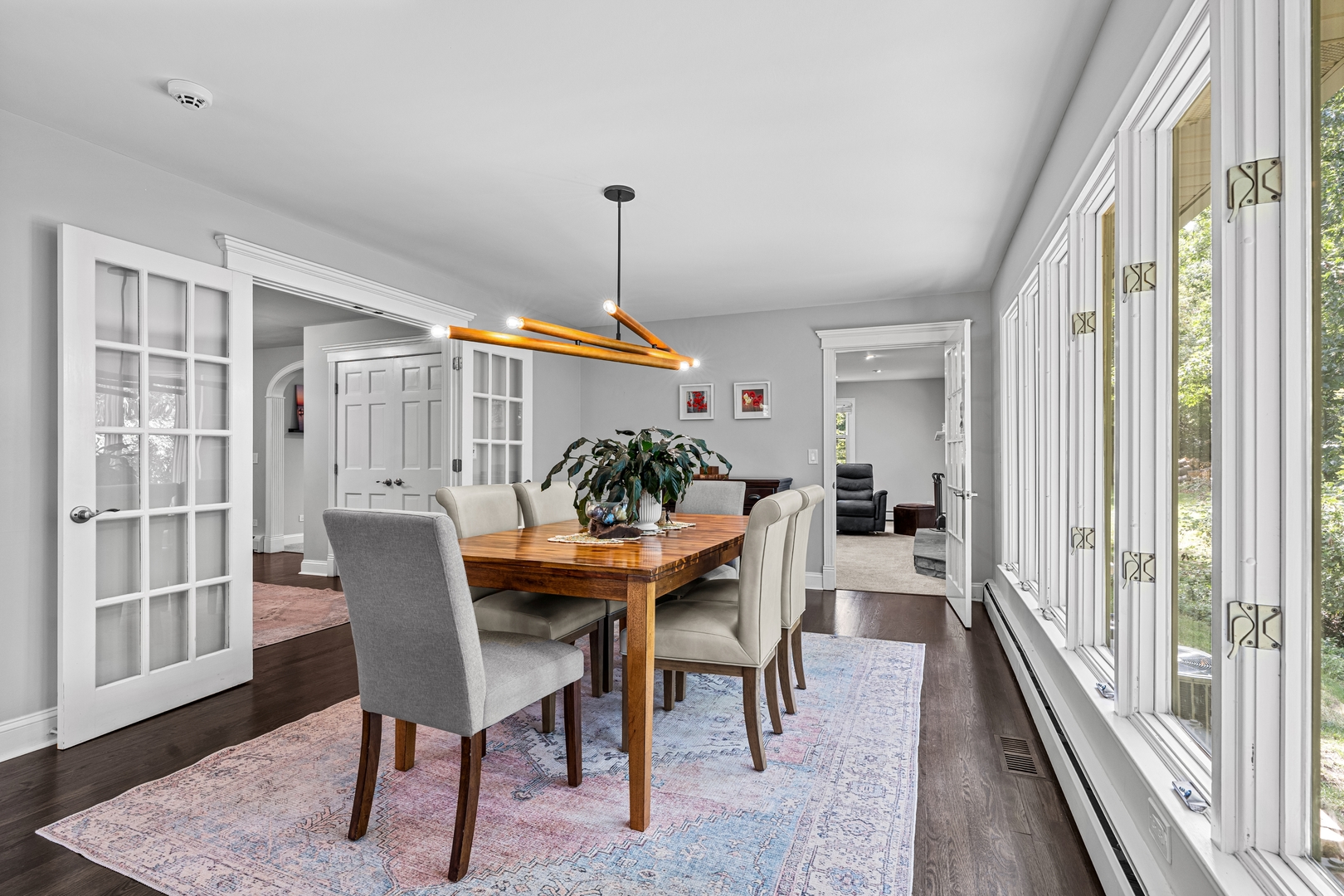 906 Bridle Lane Cary, IL 60013 - Photo 21 of 61 a dining room with furniture window and wooden floor
