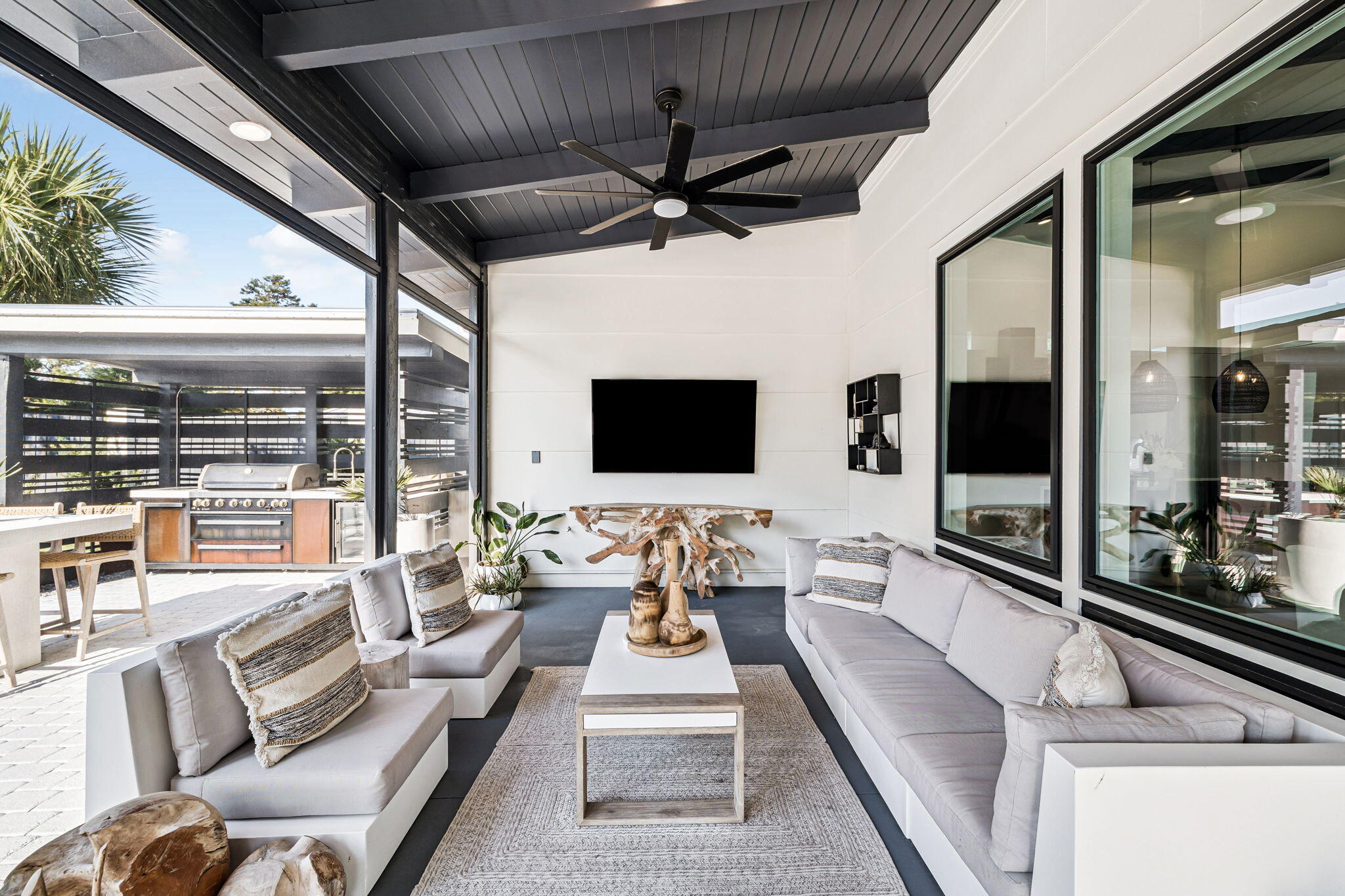 114 Surfside Drive Santa Rosa Beach, FL 32459 - Photo 14 of 45 a balcony with furniture