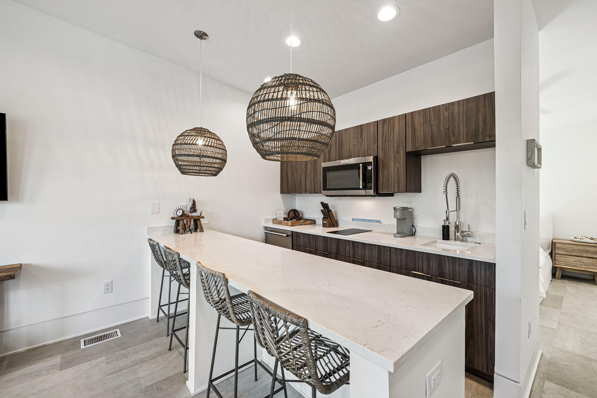 114 Surfside Drive Santa Rosa Beach, FL 32459 - Photo 36 of 45 a kitchen with a sink cabinets and window