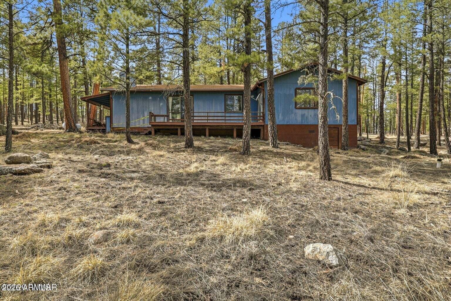 6 South County Rd N2148 Road Alpine, AZ 85920 - Photo 19 of 29 a view of a house with a yard