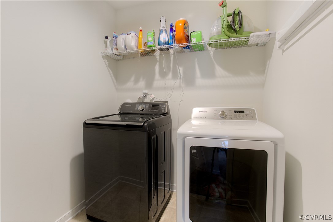 16019 Longlands Road Chesterfield, VA 23832 - Photo 33 of 50 Laundry Room located on 2nd floor