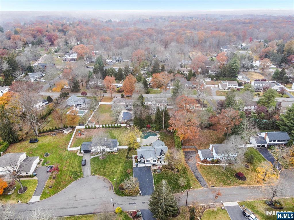 854 Cambridge Road River Vale, NJ 07675 - Photo 48 of 50 an aerial view of a city with lots of residential buildings