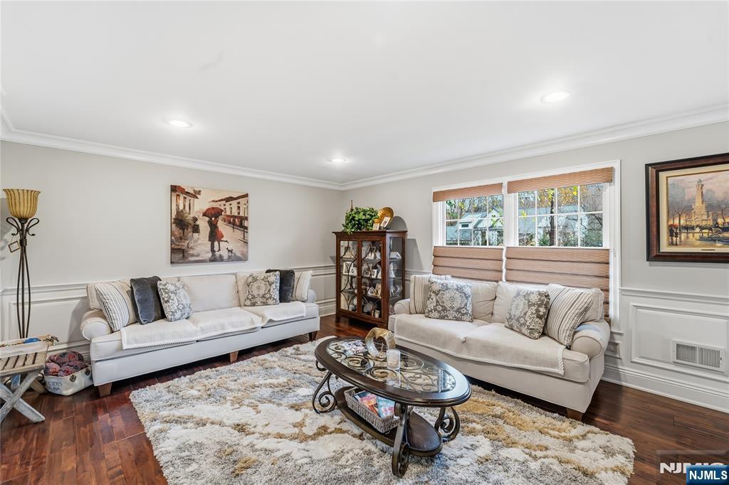 854 Cambridge Road River Vale, NJ 07675 - Photo 7 of 50 a living room with furniture and wooden floor