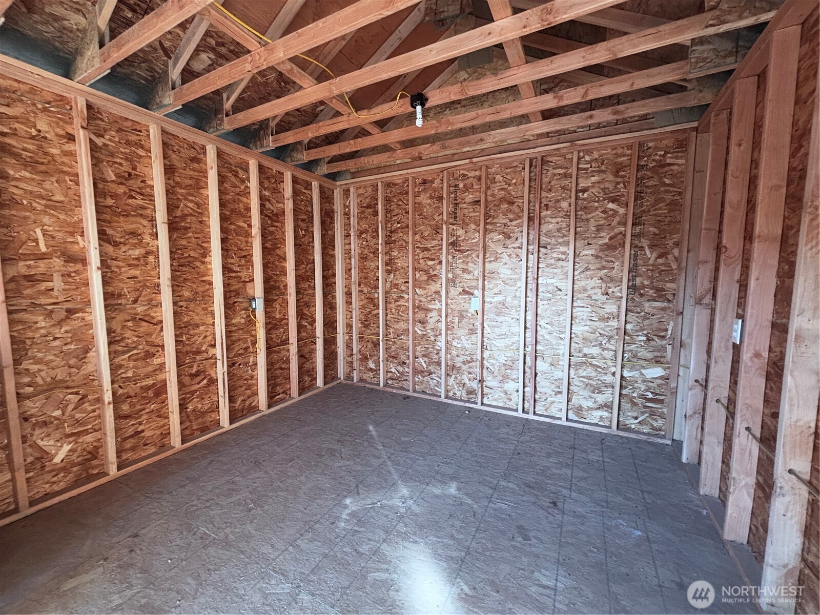207 North Birch Street Odessa, WA 99159 - Photo 16 of 28 a view of an empty room with a balcony