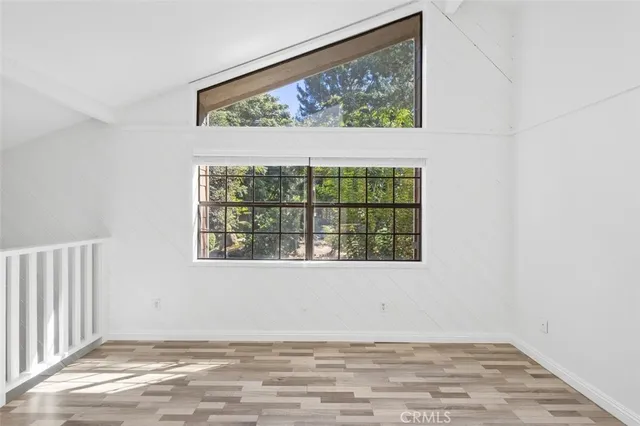 a view of yard with seating area and green space
