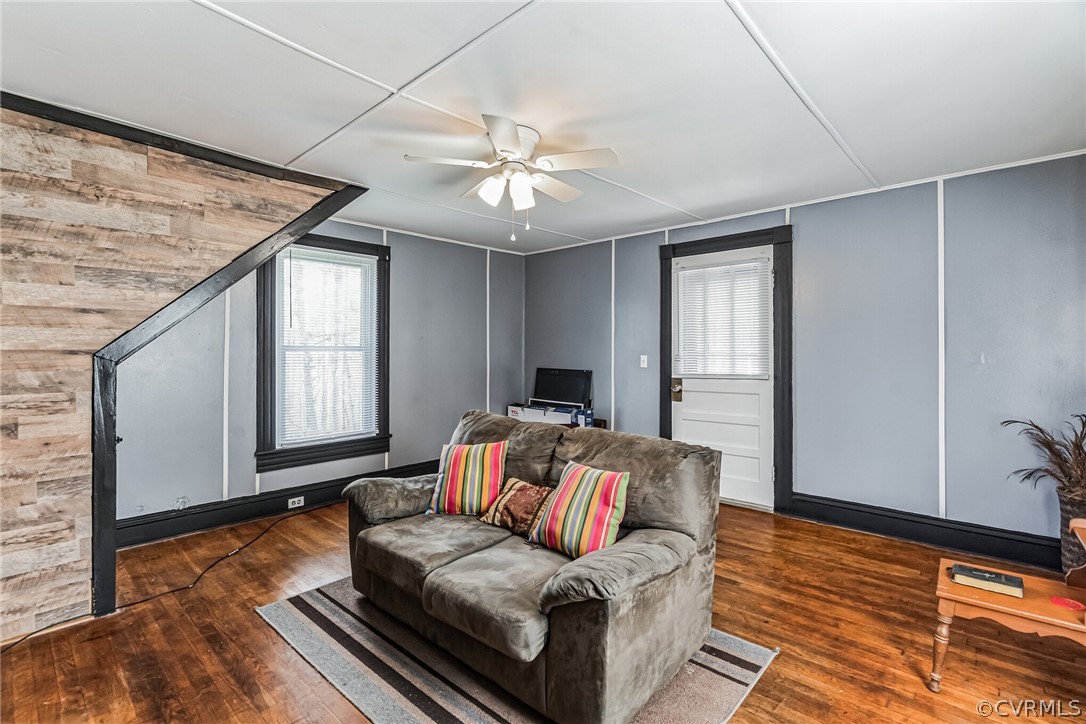 381 Moses Mill Road Chatham, VA 24531 - Photo 6 of 31 a living room with furniture and wooden floor