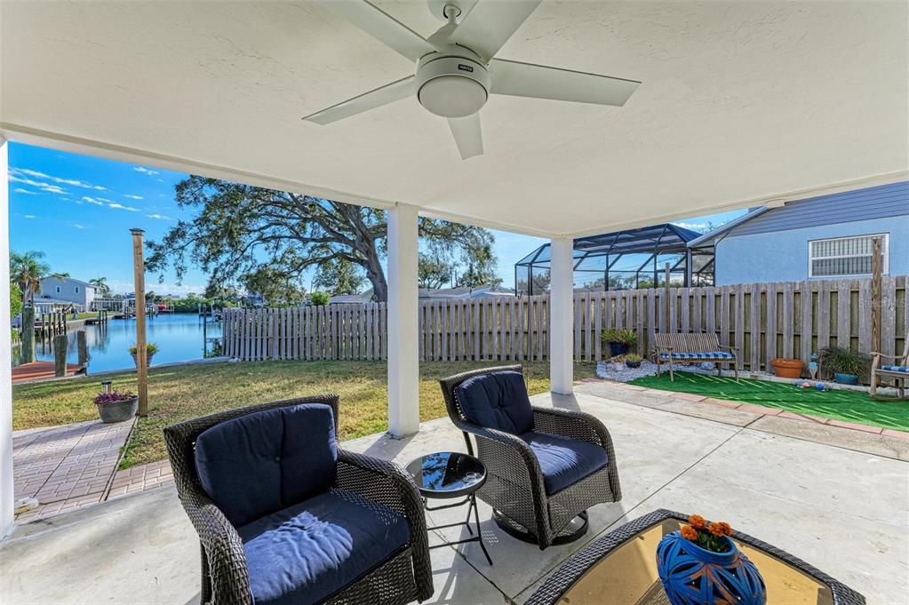3311 Water Street Ellenton, FL 34222 - Photo 32 of 41 a balcony with furniture and a garden