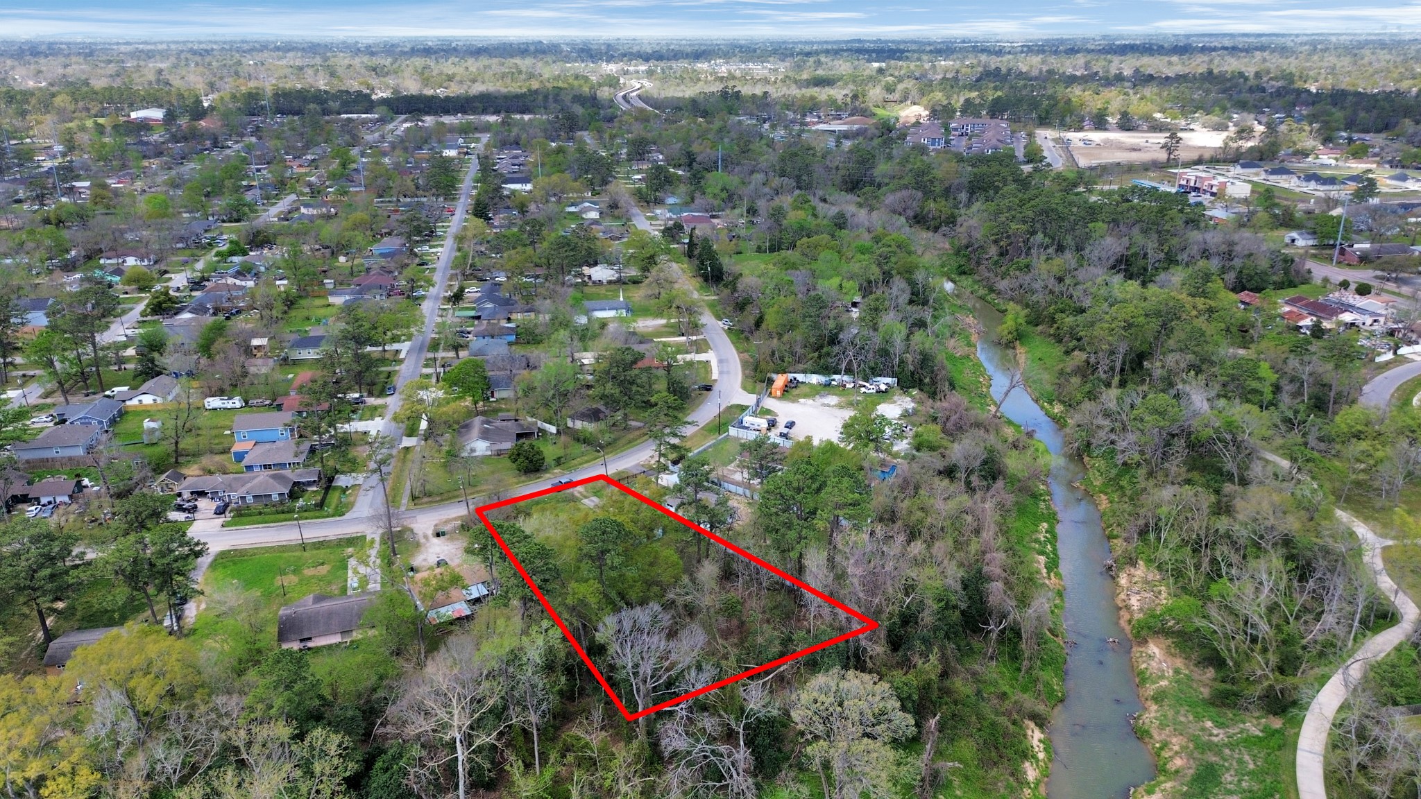 8181 Count Street Houston, TX 77028 - Photo 8 of 12 an aerial view of residential houses with outdoor space and trees