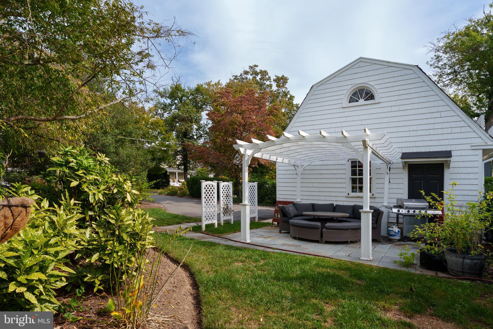109 Moore Street Princeton, NJ 08540 - Photo 20 of 26 a front view of house with yard and seating area
