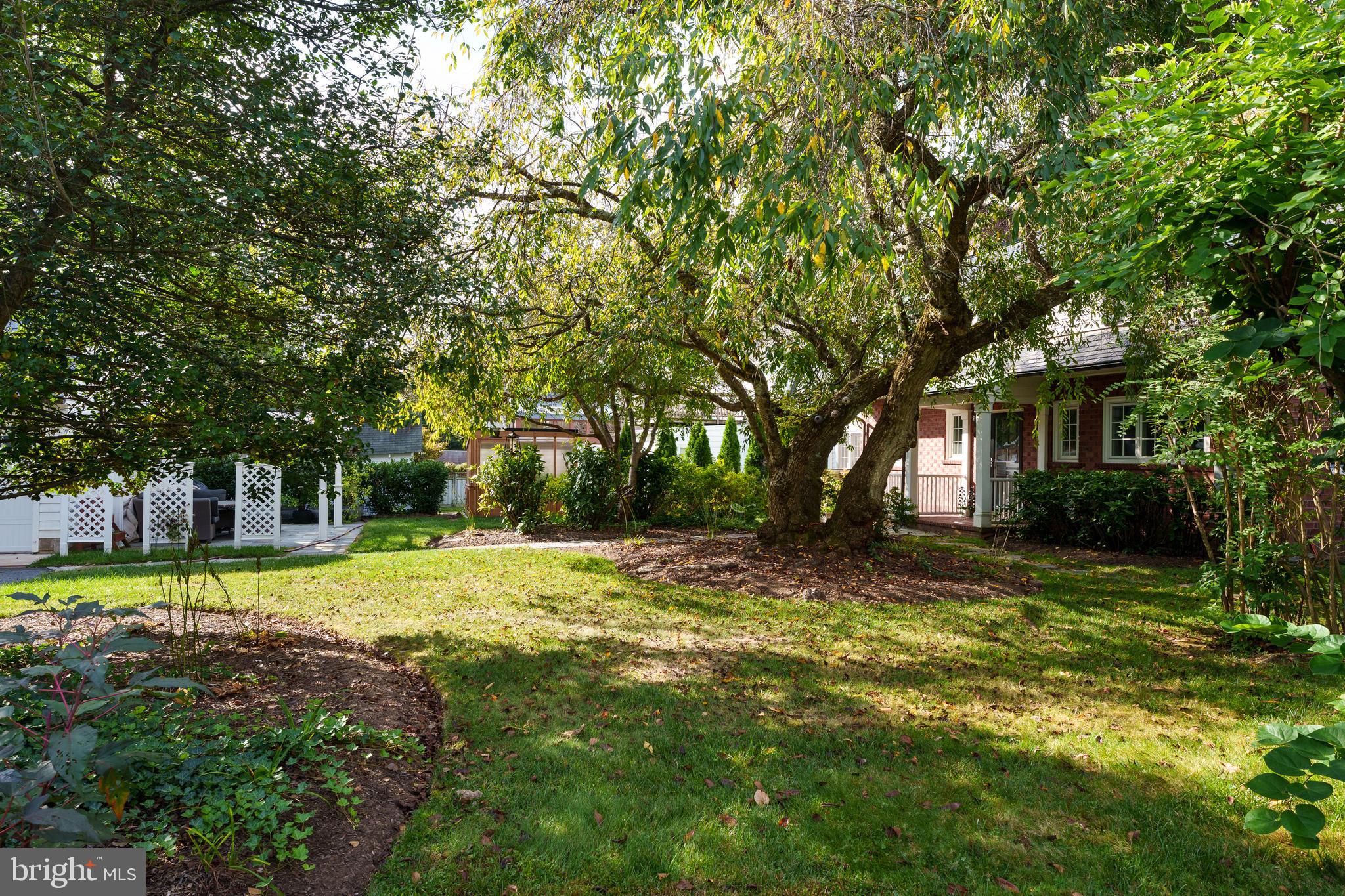 109 Moore Street Princeton, NJ 08540 - Photo 23 of 26 a view of a house with a big yard and large trees