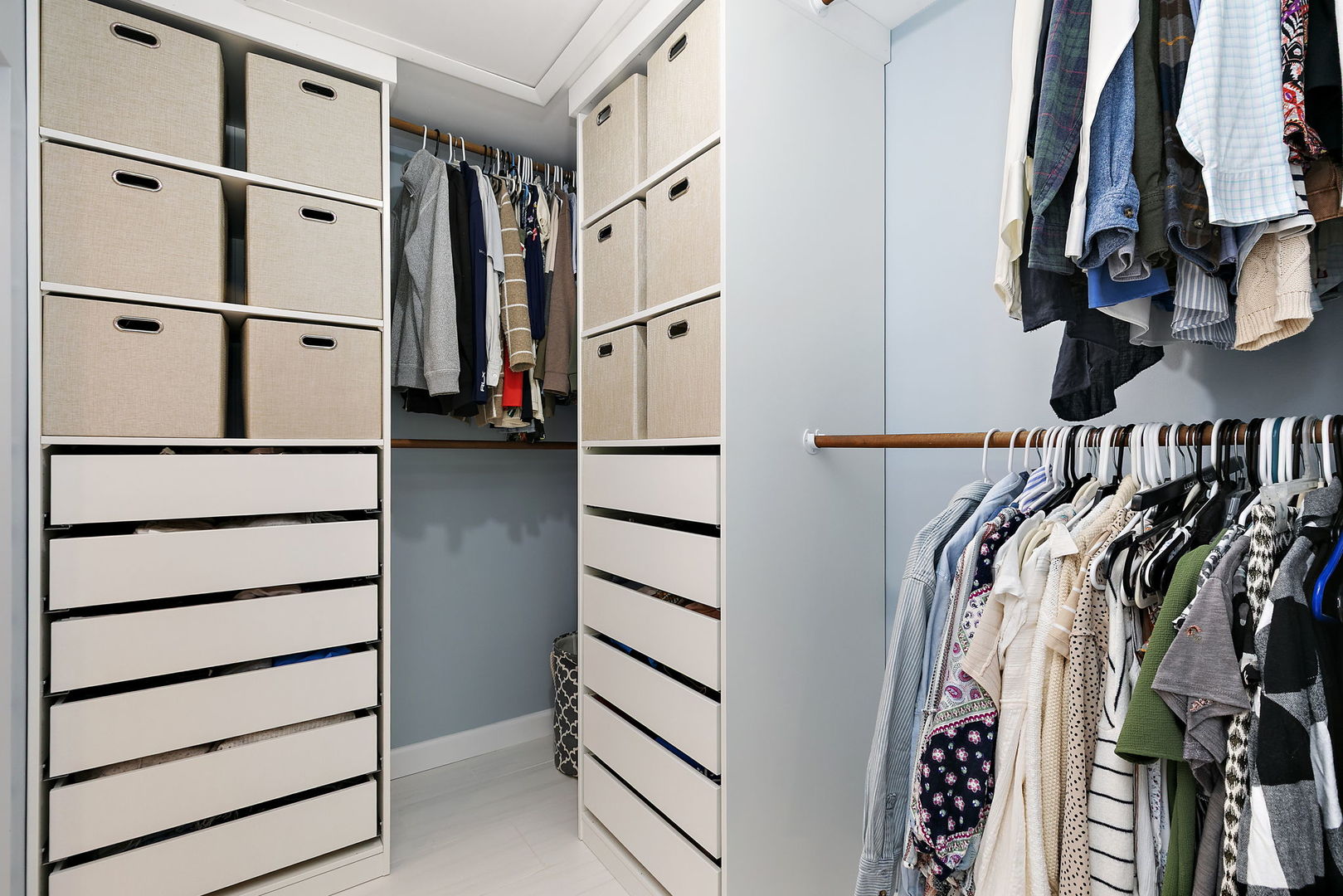 713 Council Hill Road East Dundee, IL 60118 - Photo 17 of 40 a view of walk in closet with clothes and shoes