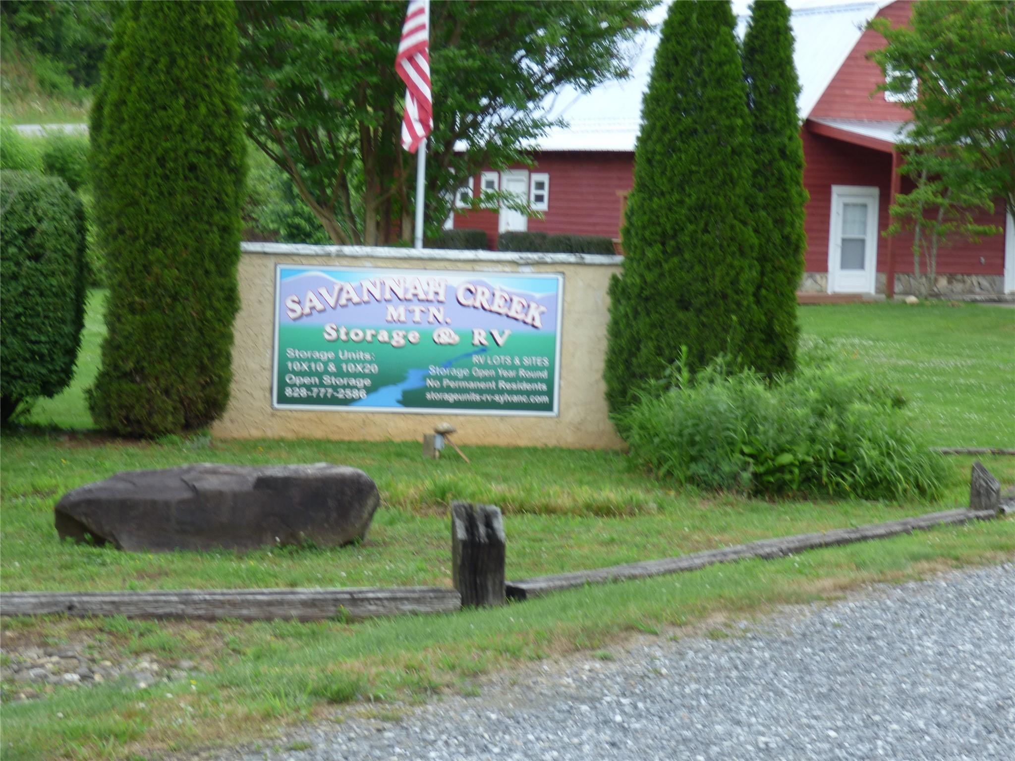 a sign on the side of the road