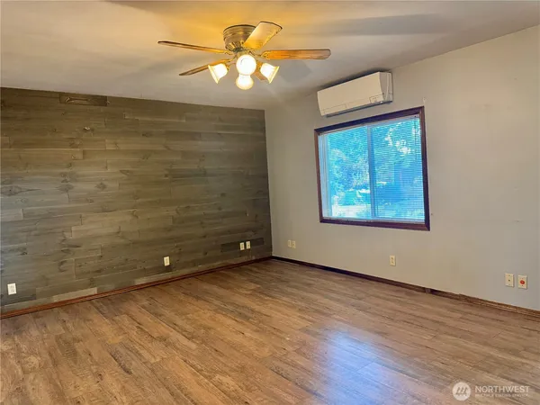wooden floor in an empty room