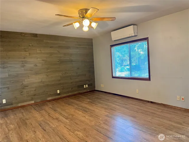 wooden floor in an empty room