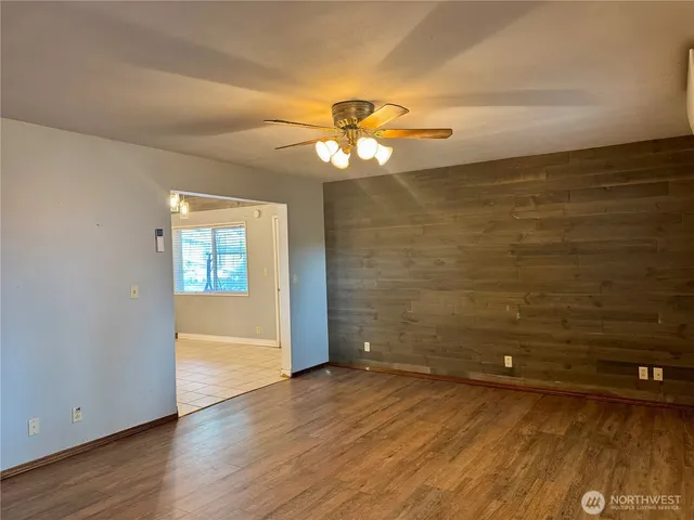 wooden floor in an empty room