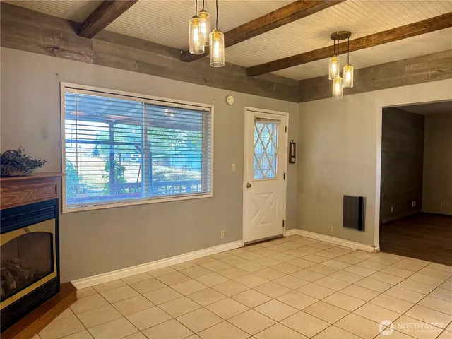 a view of empty room