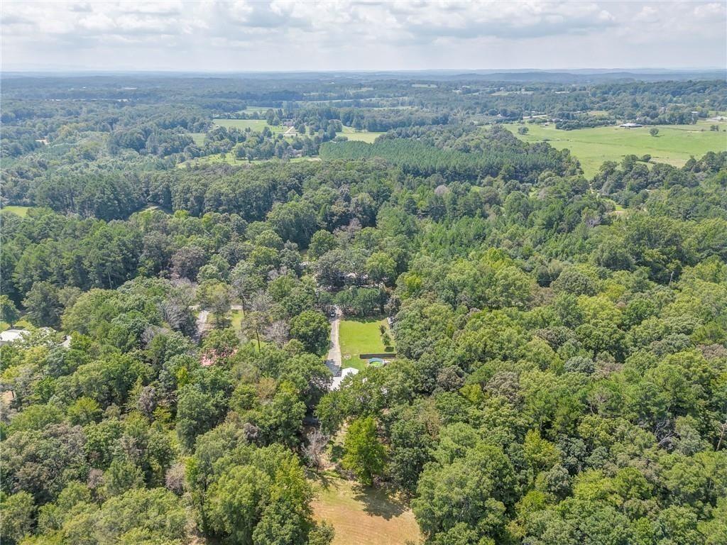 135 Little Creek Lane Resaca, GA 30735 - Photo 49 of 49 an aerial view of residential houses with outdoor space and trees