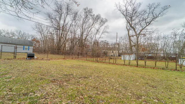 a view of yard with tree