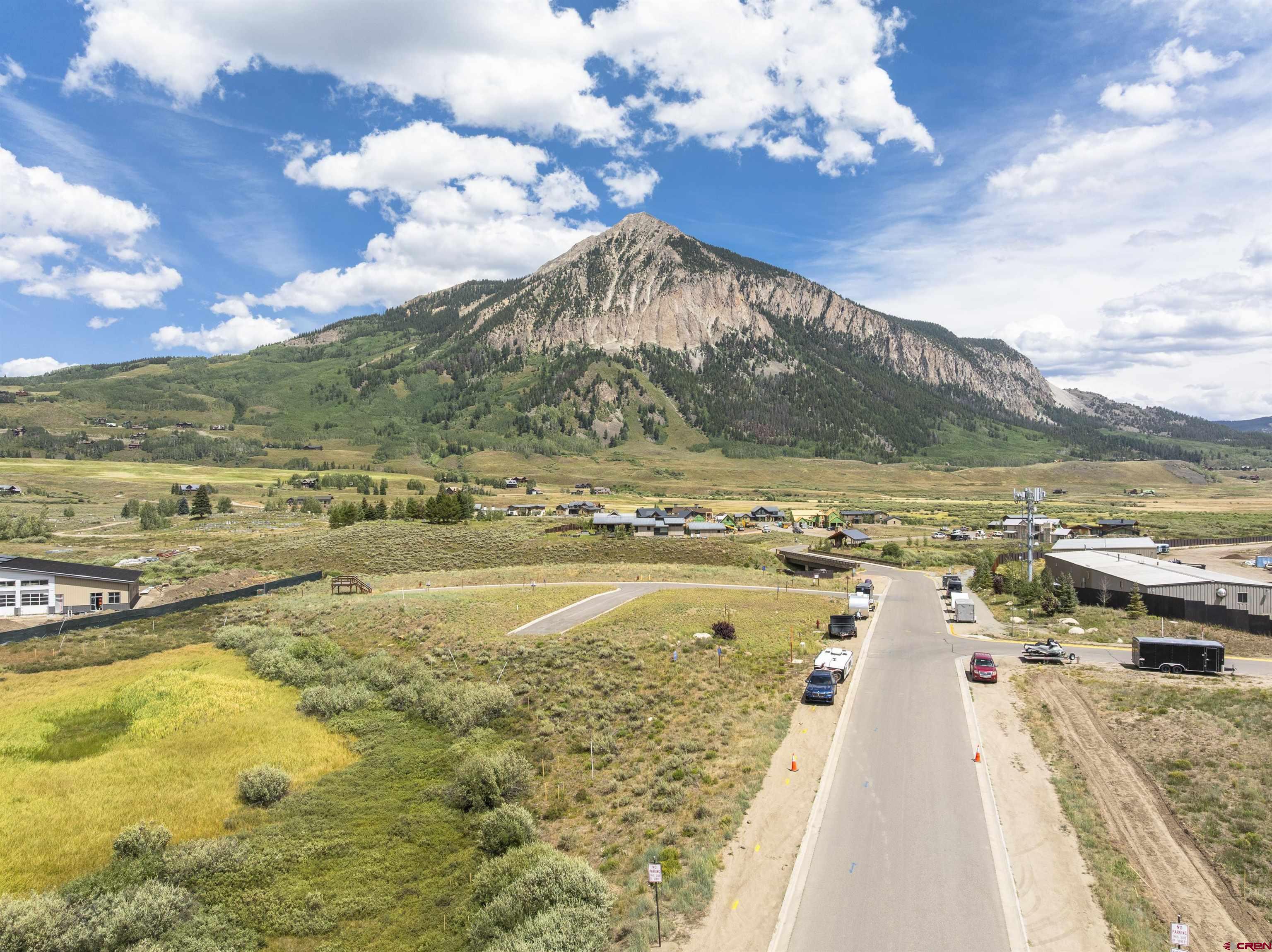 55 Pyramid Avenue Crested Butte, CO 81224 - Photo 17 of 35 a view of an ocean with city