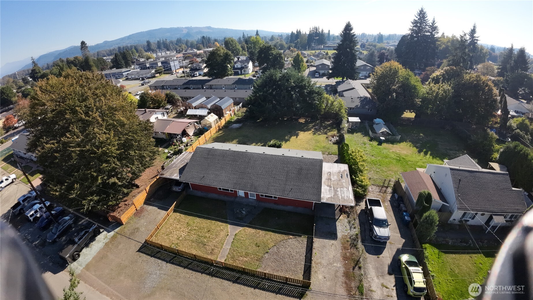 620 North Street Monroe, WA 98272 - Photo 32 of 38 an aerial view of a house with a garden