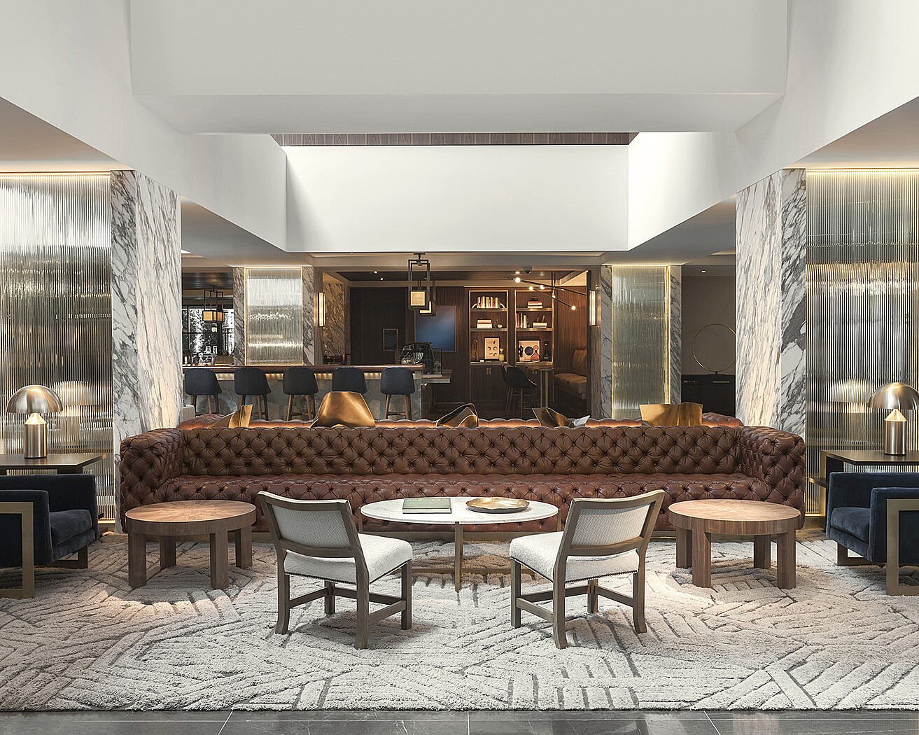 1111 Caroline Street, Unit 2901 Houston, TX 77010 - Photo 4 of 46 a outdoor dining space with furniture and window